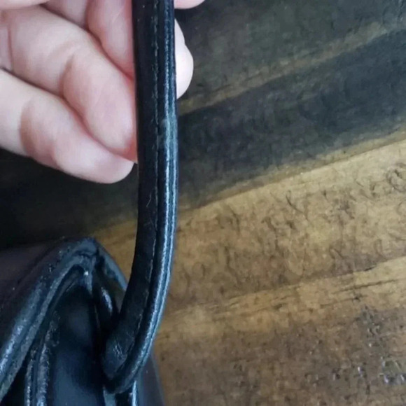 Vintage Black Kathie Lee Clutch Purse - Picture 15 of 16